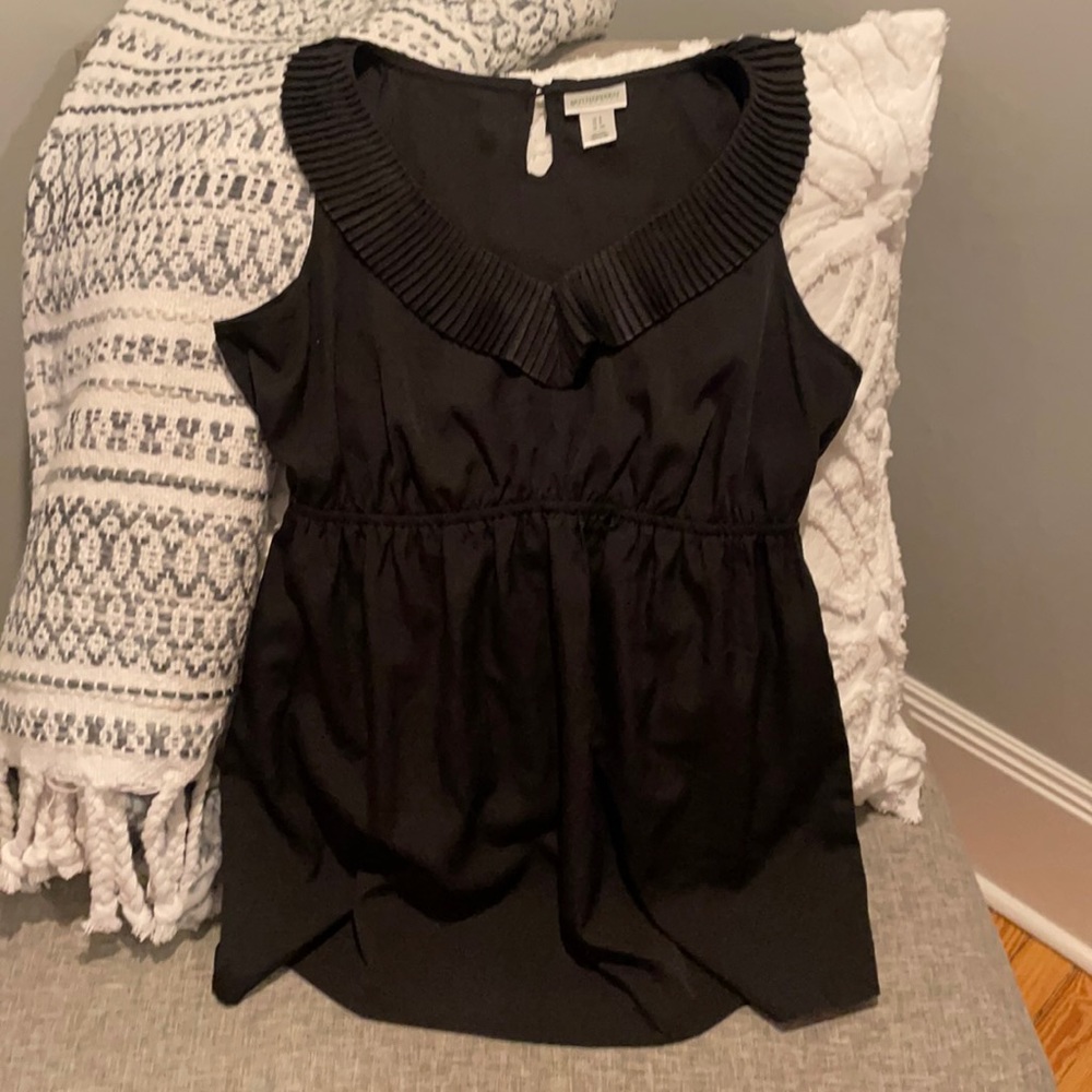 Black Motherhood Maternity tank small